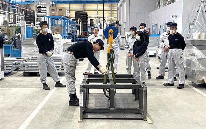 写真:ヒヤリハット講習の様子